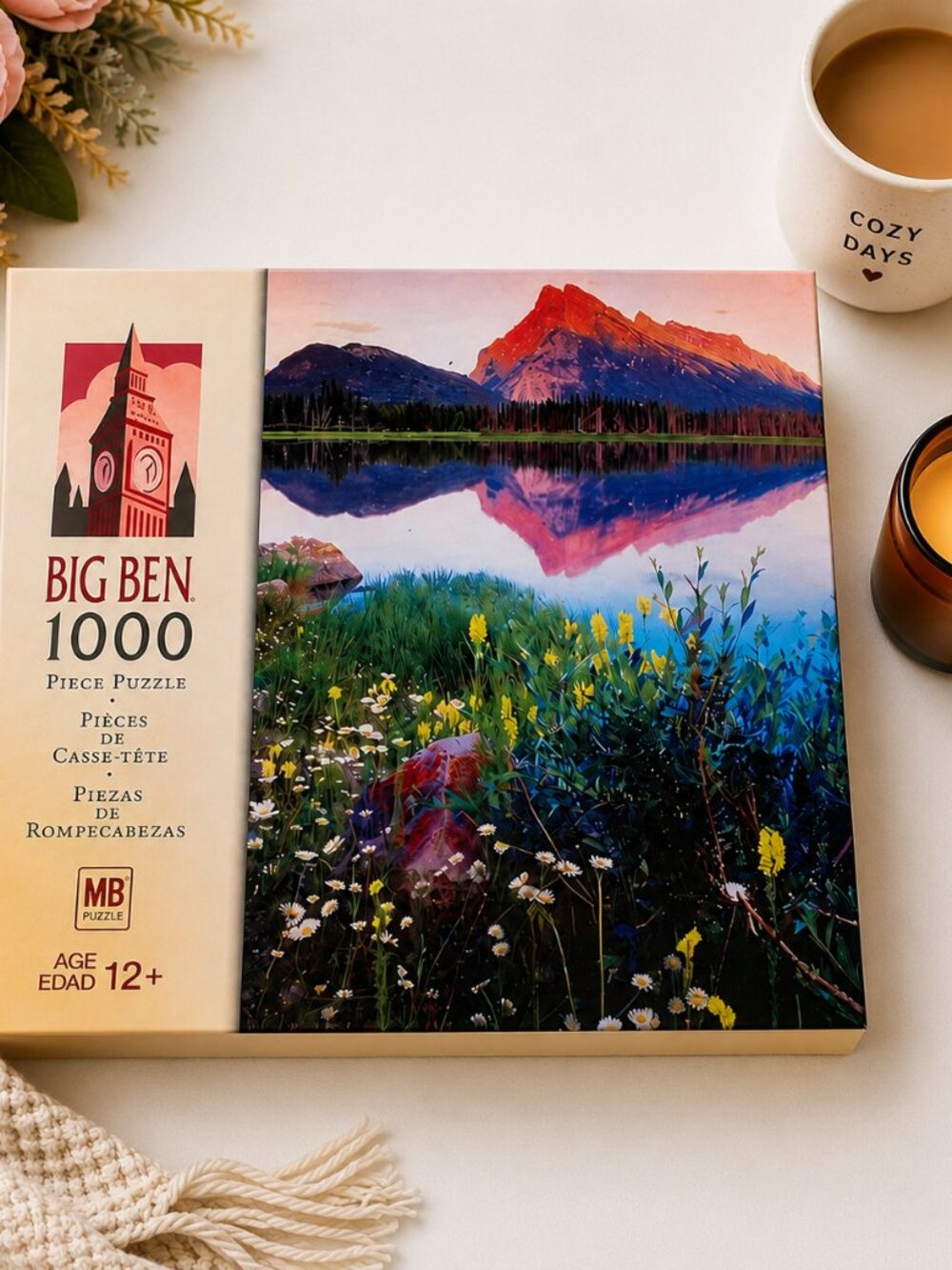 1000 Piece Puzzle Banff National Park Sealed Milton Bradley